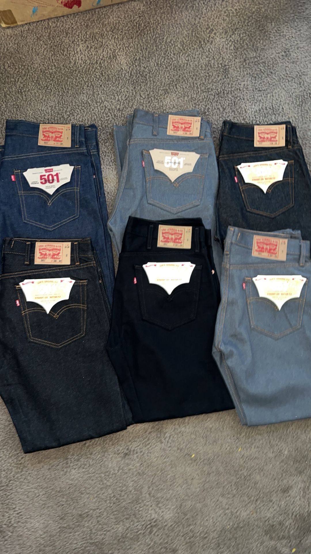 Brand New 501 Levi’s Jeans