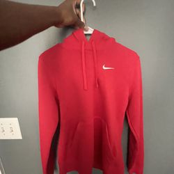 Red Nike Hoodie 