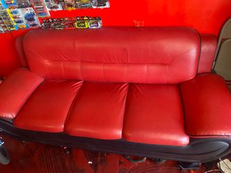 Red couch