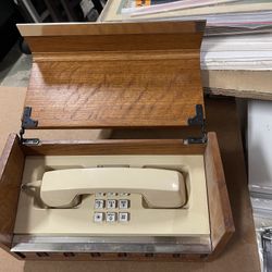 Western electric 1970s mid century office phone box! Mad men!