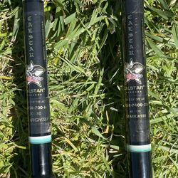 Calstar Grafighter Factory Wrapped Fishing Rods