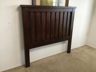 Solid Wood Full Size Headboard