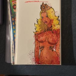 Princess Peach Signed