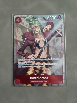 Bartolomeo One Piece Card Game Character Card