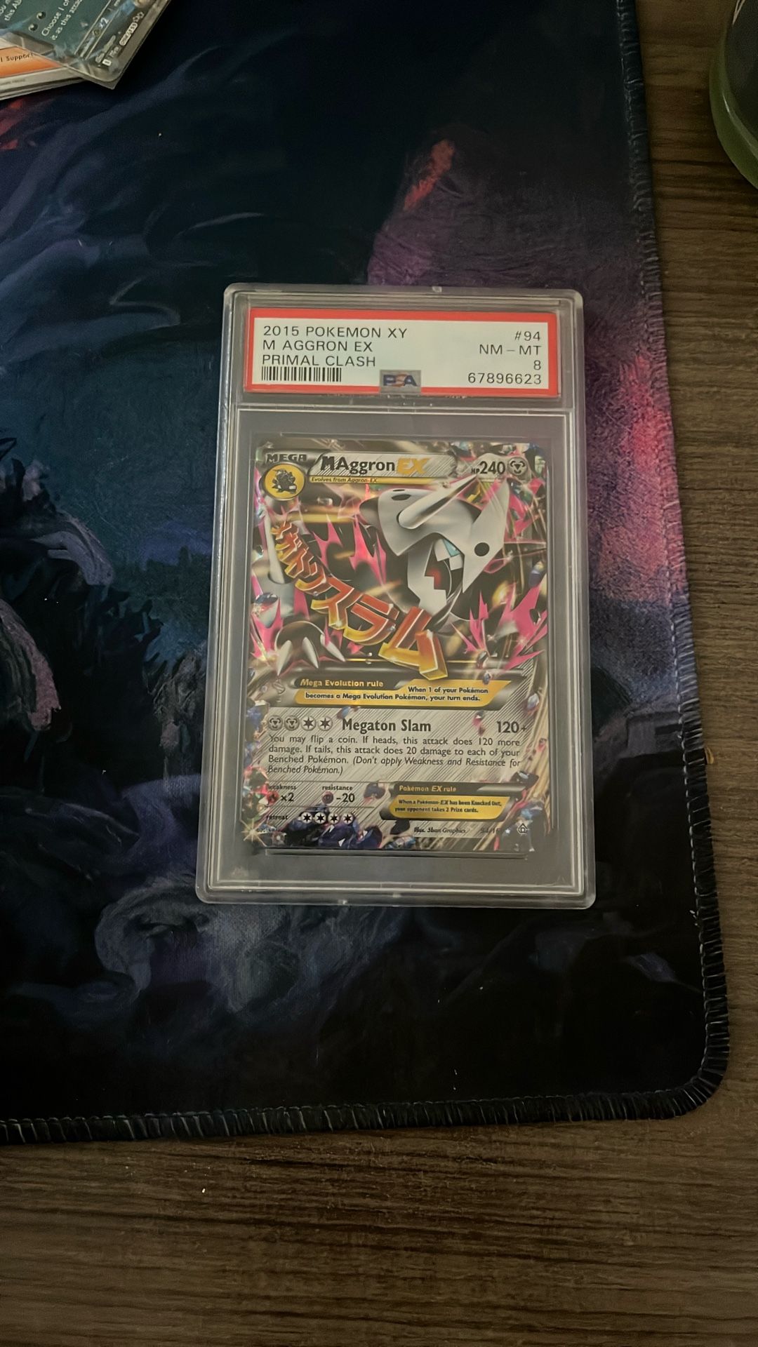 PSA 8 MAggron EX