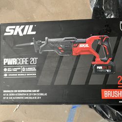 Brand New SKIL reciprocating Saw With Charger 