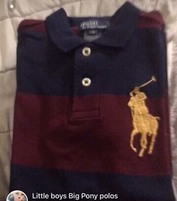 Little boys Big Pony Polo
