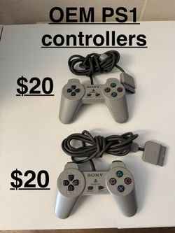 PlayStation 1 controllers SCPH-1080 $20 EACH (tested) they also work on a PS2