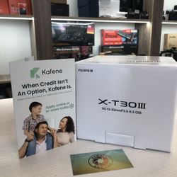 FujiFilm X-T30 III With XC 13-33mm Lens For Limited Time Only At Downey Camera