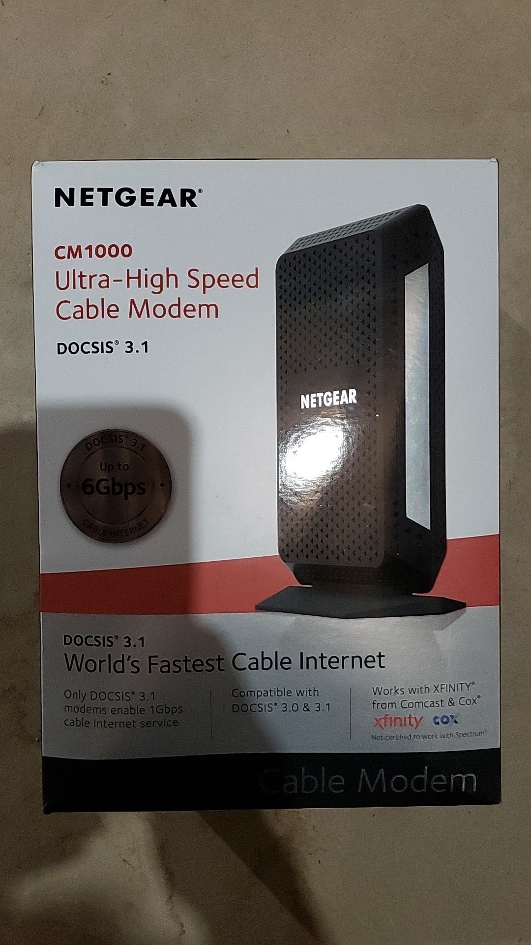 Netgear CM1000 Ultra High Speed Modem