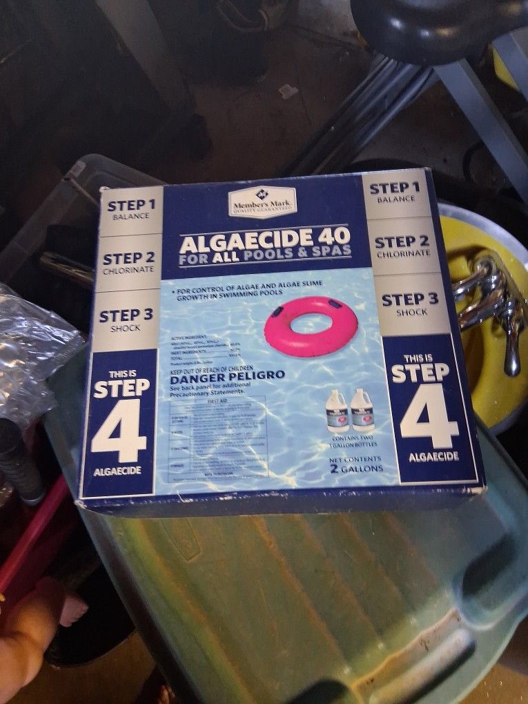 Algaedide 40 For Pools And Spas