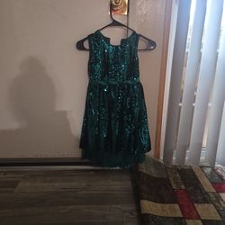 Girl's Christmas Sequin Dress- SIZE 6