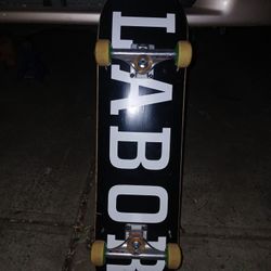 Labor Deck Independent Trucks Spitfire Wheels Reds Bearings Complete Skateboard 