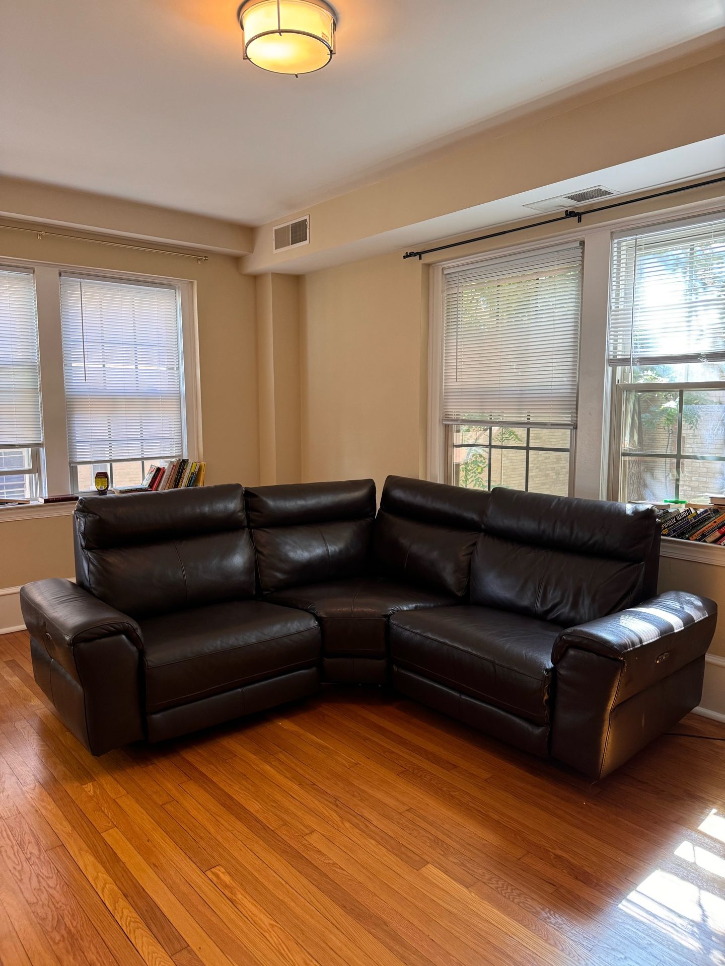 Leather Reclining Couch