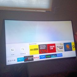 Samsung Curve Smart TV 55 Inch