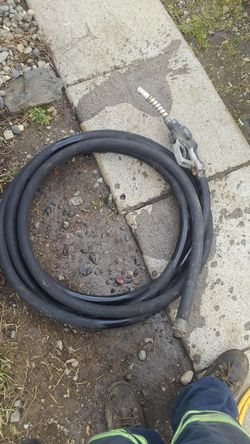 Fuel hose and nozzle 30ft make offer