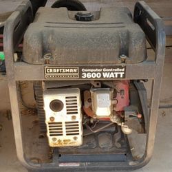 Craftsman  7.8 Hp  3600w Computer Controlled  Generator 