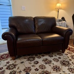  ITALSOFA Leather Love Sofa