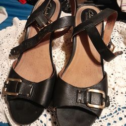 Clark's ARTISAN DRESS WOMENS SANDLES  SIZE 10