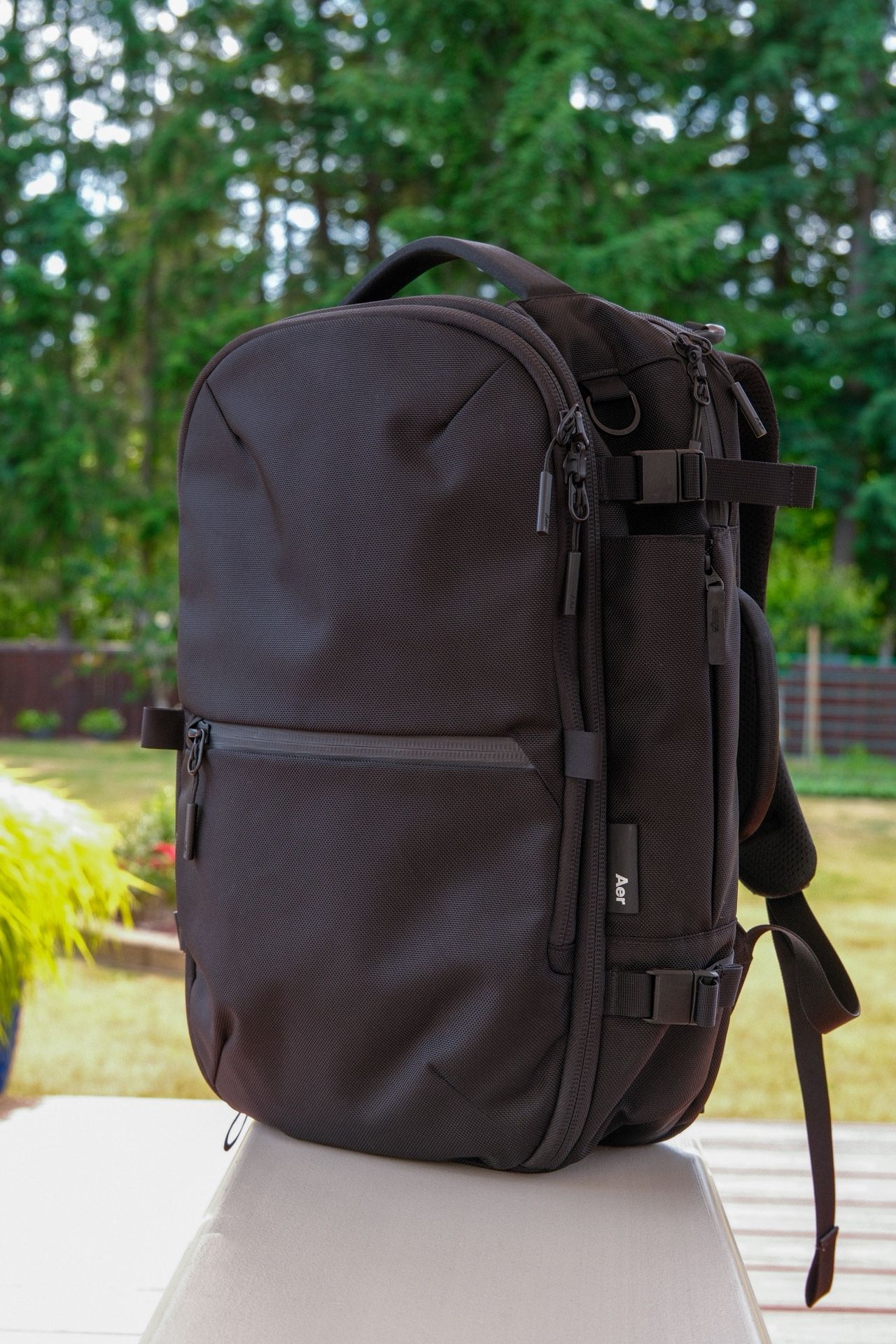 Aer Travel Pack 3, Regular Size, Back, Cordura