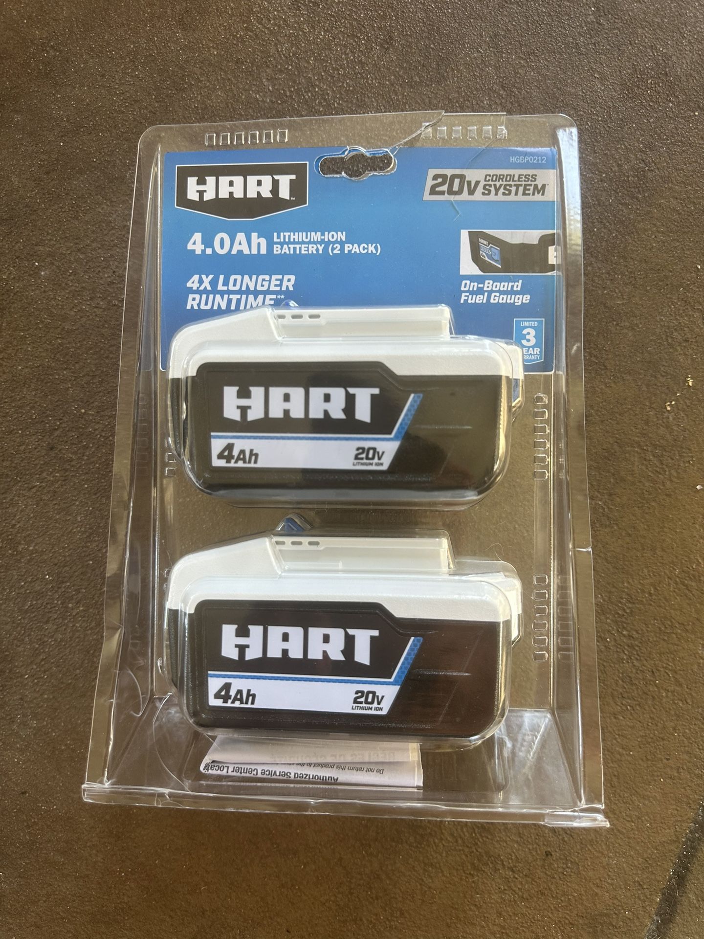 Hart Cordless Battery 4.0ah 