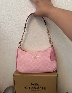 pink coach bag for women