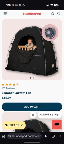 Slumberpod Tent - Black