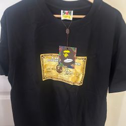 Bape X OVO Card T-shirt Black ‼️send Offers‼️