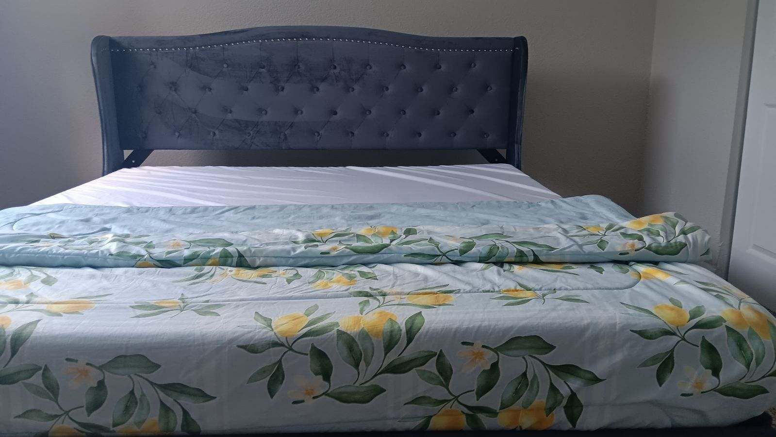 Cali King Bed Frame With Mattress 