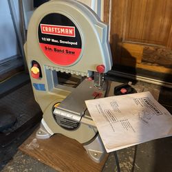 Craftsman 9-in Band Saw