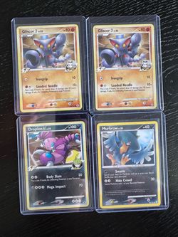 Pokémon TCG SP Card Lot – Gliscor, Drapion, Murkrow