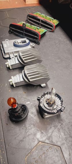 BMW headlight components