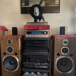 Pioneer SX 828 pioneer CSV 910 speakers Sansui a 5900