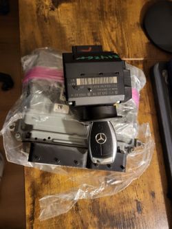 Virgin Mercedes ECU ME9.7 E500 S500 CL500 M273 Engine Computer w/ key & EIS