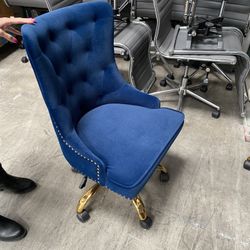 Blue Office Chairs-Priced Each 
