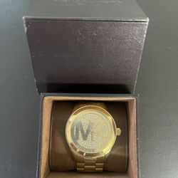 Michael Kors Runway /Yellow gold toned steel MK5706  