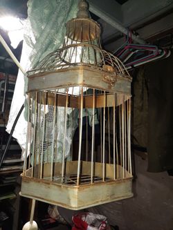 Antique Bird Cage 
