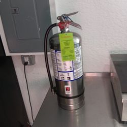 Class K Fire Extinguisher 