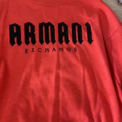 Pink Armani Exchange Sweatshirt 