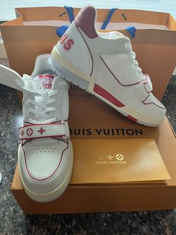 Louis Vuitton Trainer Red White Size 44 for Sale in Brentwood, NY - OfferUp