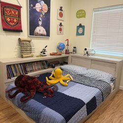 Pottery Barn Costa Platform corner lounge bed