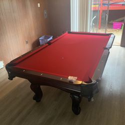 Pool Table With Ping Pong Insert