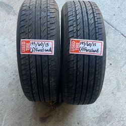 195/60/15 Tires (Only One) NO MOUNTING