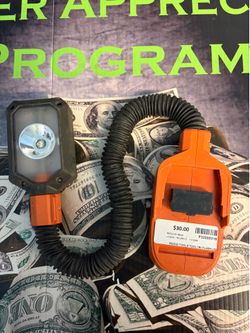 F32-000-319 RIDGID FLASHLIGHT “ DOES NOT INCLUDE BATTERY”