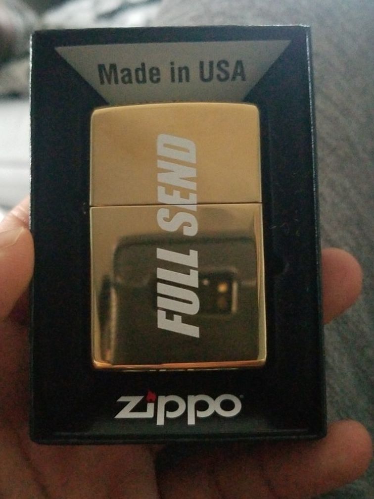 Full Send Zippo Lighter