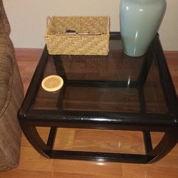 Glass Top Table