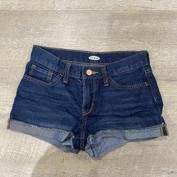 old navy low rise jean shorts