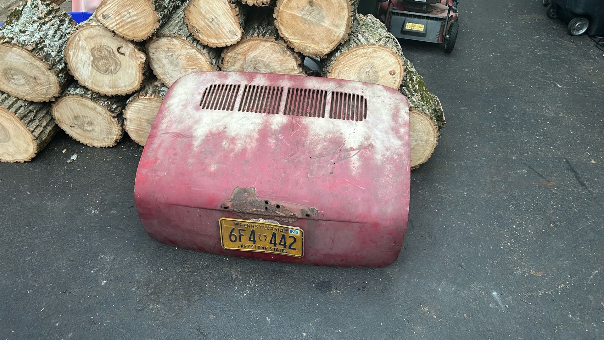 71 Karma Ghia Trunk Lid