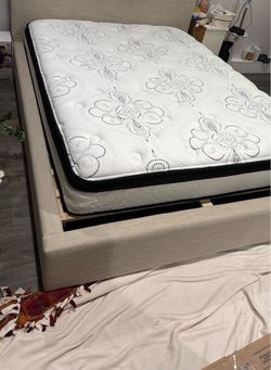 Chime 12 Inch Plush Hybrid Queen Mattress