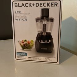 Black+ Decker 8 -cup Food Processor
